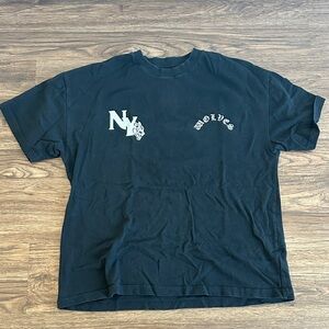 DARC SPORT Black 'Wolves' Graphic Tee with NY Logo
